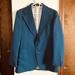 Levi's Suits & Blazers | Levi's Panatela Leisure Suit Jacket Vtg 70s Blue Sport Coat Blazer 42r Western | Color: Blue | Size: 42r