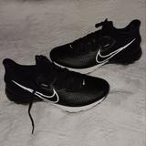 Nike Shoes | New Nike Air Golf Infinity Tour Flyknit Zoom Black & White Shoes Golfing | Color: Black/White | Size: 8.5