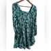 Jessica Simpson Dresses | 70s Style Babydoll Mini Dress Size M | Color: Blue/Green | Size: M