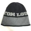 Louis Vuitton Accessories | Auth Louis Vuitton M71237 Logo Bonnet Louis Beanie Hat Knit Hat Knit Cap Black/G | Color: Black/Gray | Size: H9.1inch