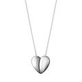 GAVIK To My Daughter Necklace Milskye 18k gold silver necklace 925 sterling couple flat heart necklace