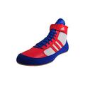 Adidas HVC Havoc Shoes Senior Wrstling Boxing Boots White/Red/Blue Size 11.5 UK