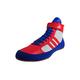 Adidas HVC Havoc Shoes Senior Wrstling Boxing Boots White/Red/Blue Size 11.5 UK