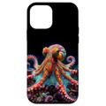 Hülle für iPhone 12 mini Octopus Reef Ocean Unterwasser-Oktopus, Kunstdesign