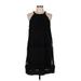 Ann Taylor LOFT Casual Dress: Black Dresses - Women's Size Medium