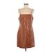 Wild Fable Casual Dress - Slip dress: Brown Dresses - New - Women's Size Large