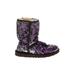 Ugg Australia Boots: Purple Shoes - Women's Size 6 - Round Toe