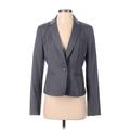Ann Taylor Blazer Jacket: Gray Jackets & Outerwear - Women's Size 4