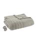 Gracie Mills Jorah Solid Sherpa Electric Heated Blanket