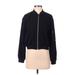 Zara Jacket: Short Black Print Jackets & Outerwear - Women's Size Small