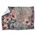 VisionBedding Flowers Fleece Throw Blanket - Botanical Warm Soft Blankets - Throws for Sofa, Bed, & Chairs Fleece/Microfiber/Fleece | Wayfair