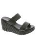 Blowfish Malibu Bermuda Raffia - Womens 6.5 Black Sandal Medium