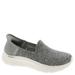 Skechers Performance Slip-Ins: Go Walk Flex-Serena - Womens 9.5 Grey Slip On Medium