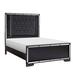 Rosdorf Park Kheo Upholstered Standard Bed Upholstered, Leather in Black | 66.5 H x 63 W x 85 D in | Wayfair 67A52D4208AC43AF956FA5F3734DE2D7
