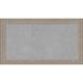 Amanti Art Curve Greywash Framed Magnetic Board Wood/Metal in Brown/Gray | 15 H x 27 W x 2 D in | Wayfair A14008182101