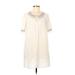 Madewell Casual Dress - Mini: White Print Dresses - Women's Size Medium