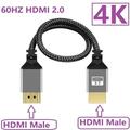 1M//2M/3M HDMI Cable Nylon HD 4K@60HZ Compatible V2.0 HDMI TO HDMI MINIHDMI MICROHDMI MINI MICRO Extension Male to Male Cable HDMI TO HDMI 0.3m