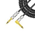 Htovila Audio Cable Pu Bass Musical Cable Co Max. 3 Meters Curly Musical 1/4 Inch To Equalizer Max. 3 Bass Mer Amplifier Inch To Pu Cable Co 1/4 Amplifier Equalizer