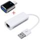 USB Ethernet Adapter USB to Ethernet Lan RJ45 Network Card Cable Line Card Ethernet Adapter for PC Laptop windows7 LAN adapter 2PCS