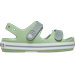 Crocs Fair Green / Dusty Green Kids' Crocband™ Cruiser Sandal Shoes