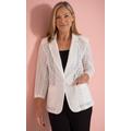 Anna Rose Broderie Anglaise Jacket White Women's