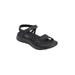 Women's The Go Walk Flex Sublime Sandal by Skechers in Black (Size 8 M)