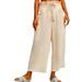 Anthropologie Pants & Jumpsuits | Anthropologie Lilka Wide Leg Pants | Color: Orange/Pink | Size: S