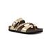 Women's White Mountain Hazy Sandals by White Mountain in Antique Gold Leather (Size 5 M)