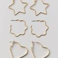 Urban Outfitters Jewelry | Free With Purchase! Urban Outfitters Silver Earring Set | Color: Silver | Size: Os