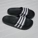 Adidas Shoes | Adidas Duramo Slides/Sandals | Color: Black/White | Size: 4 Big Kids