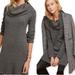 Anthropologie Dresses | Anthropologie Size S Sonoran Sweater Dress Cowl Neck Wool Alpaca Cashmere | Color: Gray | Size: S