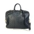 Gucci Bags | Gucci Tote Bag Hand Bag Guccissima Gg 2way Shoulder Bag Business Bag | Color: Black | Size: W14.8h11.4d2.0inch