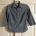 Columbia Tops | Columbia Women’s Denim Button Down 100% Cotton Size Small | Color: Blue | Size: S