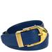 Louis Vuitton Accessories | Louis Vuitton 1997 Blue Epi Ceinture Classic Buckle Belt #110/44 49487 | Color: Blue | Size: Os