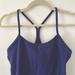 Lululemon Athletica Tops | Lululemon Power Y Racer Back Tank Top With Shelf Bra | Color: Blue/Purple | Size: 10