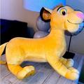 Disney Other | 2002 Disney Hasbro 18" Lion King Simba Large Plush | Color: Orange/Yellow | Size: Large