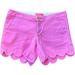 Lilly Pulitzer Shorts | Lily Pulitzer Pink Scalloped Shorts | Color: Pink | Size: 2