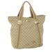 Gucci Bags | Gucci Gg Canvas Sherry Line Tote Bag Beige Pink Gold 189669 Auth Ep1541 | Color: Tan | Size: Os