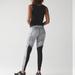 Lululemon Athletica Pants & Jumpsuits | Euc $108 Lululemon Speed Tight V Size 4 | Color: Black/White | Size: 4