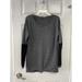 Athleta Sweaters | Athleta Sweater Womens Gray Knit Pullover Thumbhole Merino Wool M | Color: Gray | Size: M