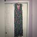 Lilly Pulitzer Dresses | Lilly Pulitzer Pearce Maxi Dress In Borealis Blue How You Like Me Prowl | Color: Blue | Size: Xl