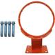 Child Hanging Basketball Hoop Basketball Stand Set Teens Kids Outdoor Sports Training (Color : Orange)