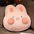 EacTEL Kawaii animal plush pillow nap mat fox cat rabbit husky decoration kids gift birthday 35cm 3