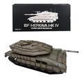 GOUX Remote Control Tank, 1:16 2.4G RC Military Tank RC Army Tank with Smoke Sound and Lighting Effects, Remote Control Main Battle Tank Toy Great Gift for Kids and Adults (Upgrade Version)