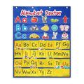 Alphabets Center Pocket Chart ABCs For Kids Letter And Word Recognition Classroom Alphabets Learning Toy For Toddlers Alphabets Center Pocket Chart Cards Set For Kids Letter Learning Toy Alphabets