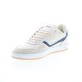 Lakai Men's Terrace Skate Shoes - Pro Model by Griffin Gass, Cream/Navy Suede, 4.5 UK