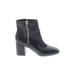 She & In Ankle Boots: Black Shoes - Women's Size 7 1/2