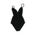 Despi Bodysuit: Black Print Tops - Women's Size Medium