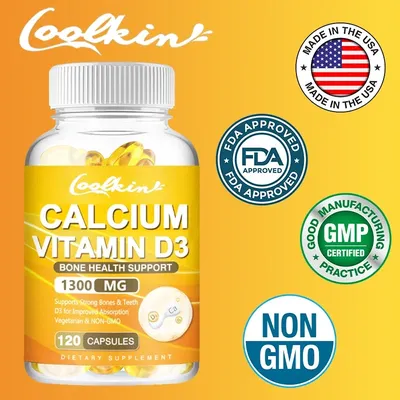 Calcium 1200 mg plus vitamine D3 importé des États-Unis
