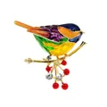 CINDY XIANG-Broches d'oiseaux vifs mignons pour femmes design animal d'hiver accessoires de